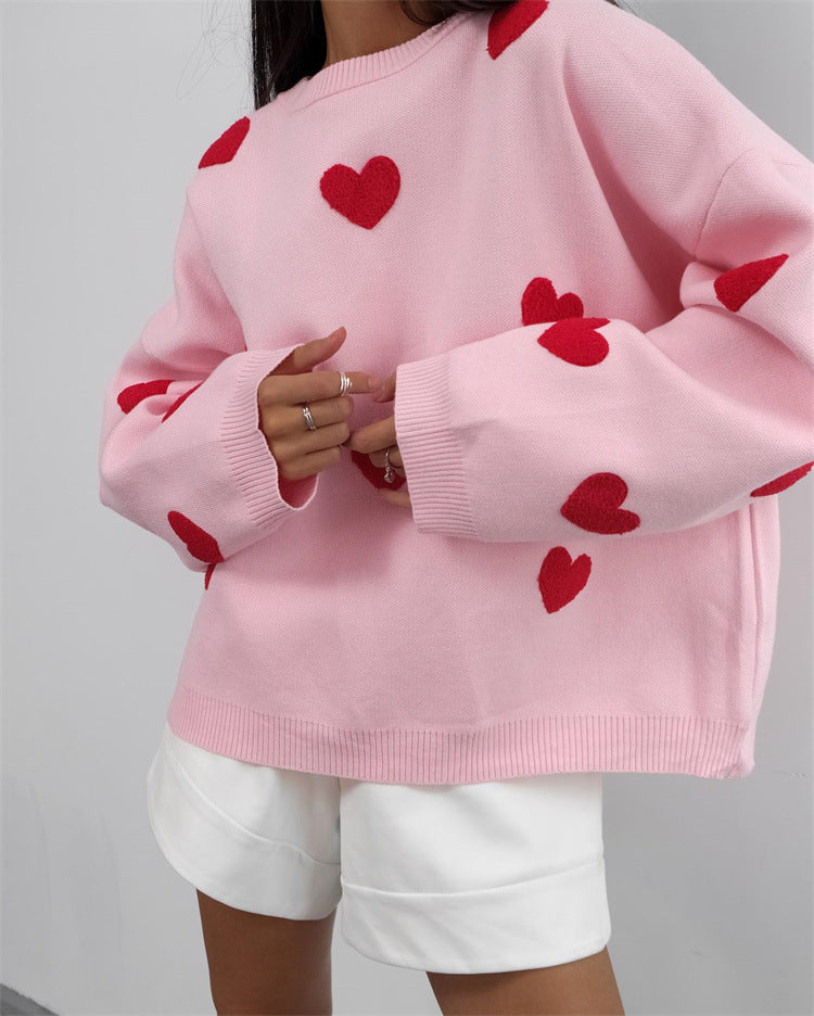 EMMA™ | sweater with hearts