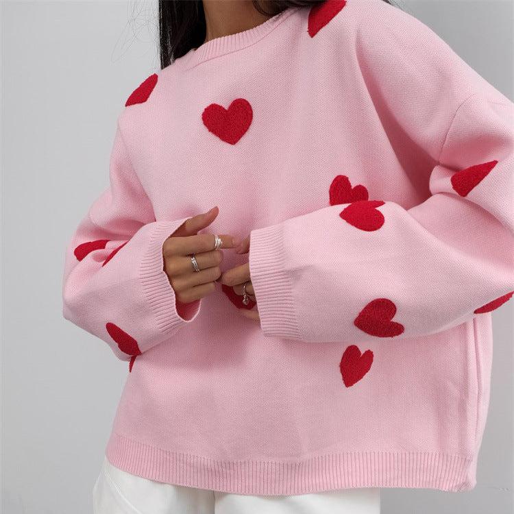 EMMA™ | sweater with hearts