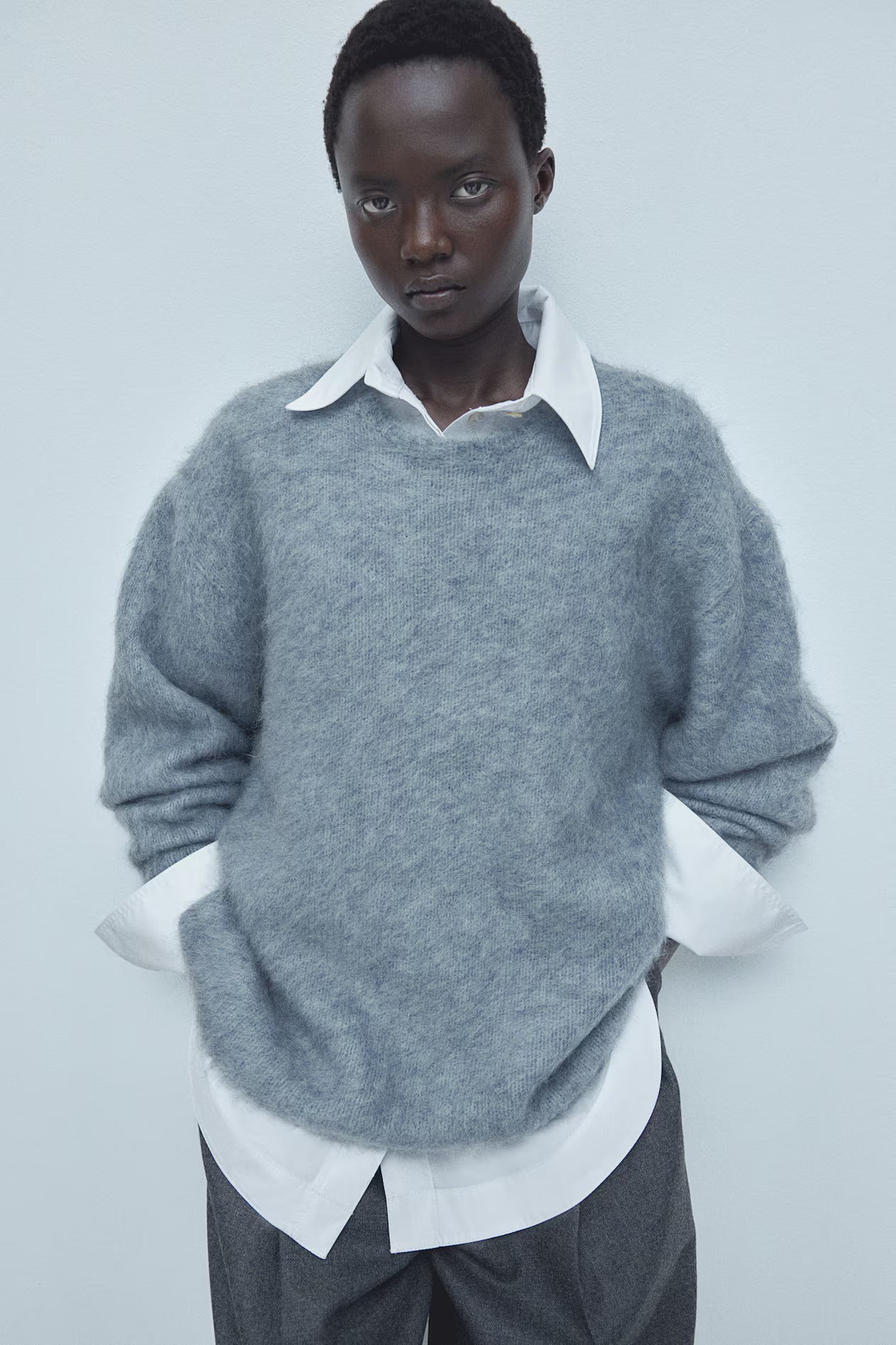 MIRA | MOHAIR CREWNECK