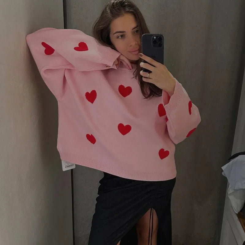 EMMA™ | sweater with hearts