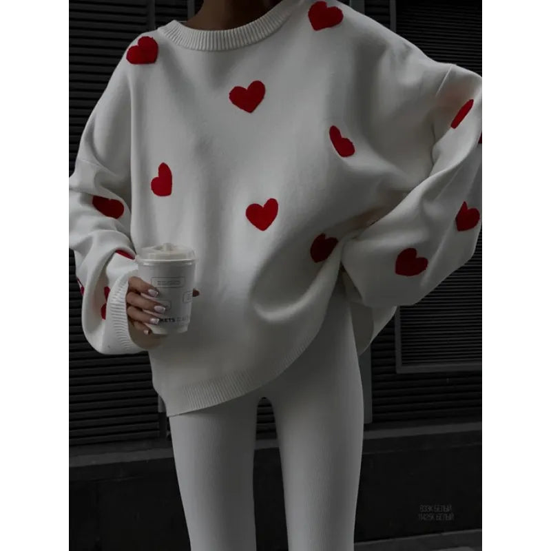 EMMA™ | sweater with hearts