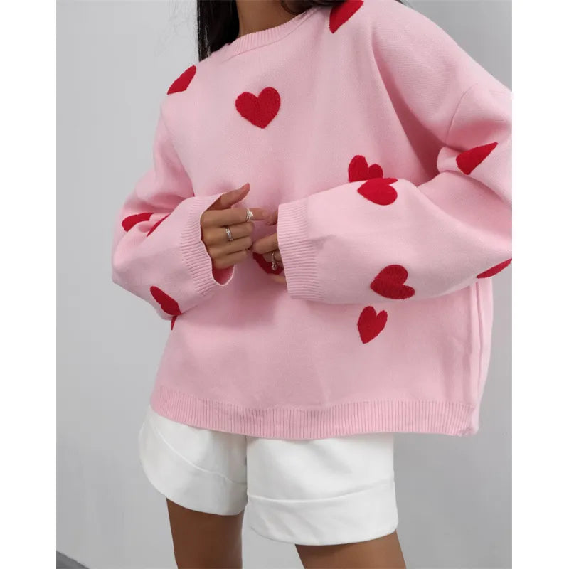 EMMA™ | sweater with hearts