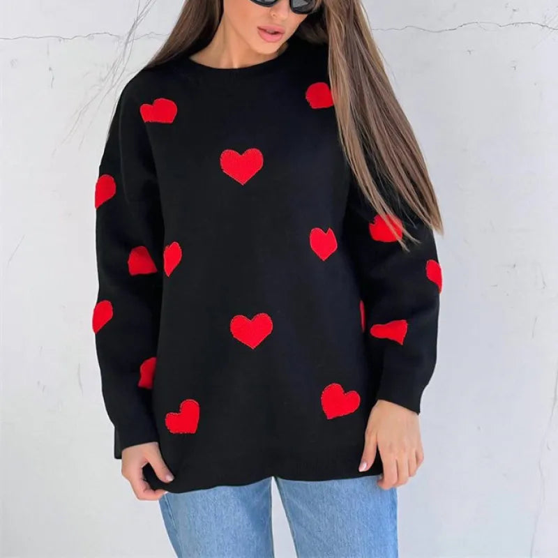 EMMA™ | sweater with hearts