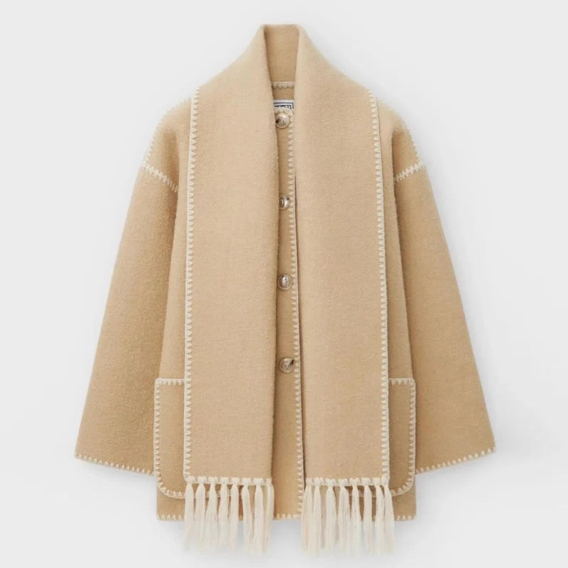 Claire | scarf coat 